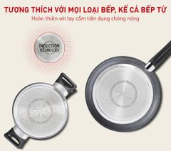 Chảo chiên sâu lòng Tefal Cook Healthy 24cm ảnh 4