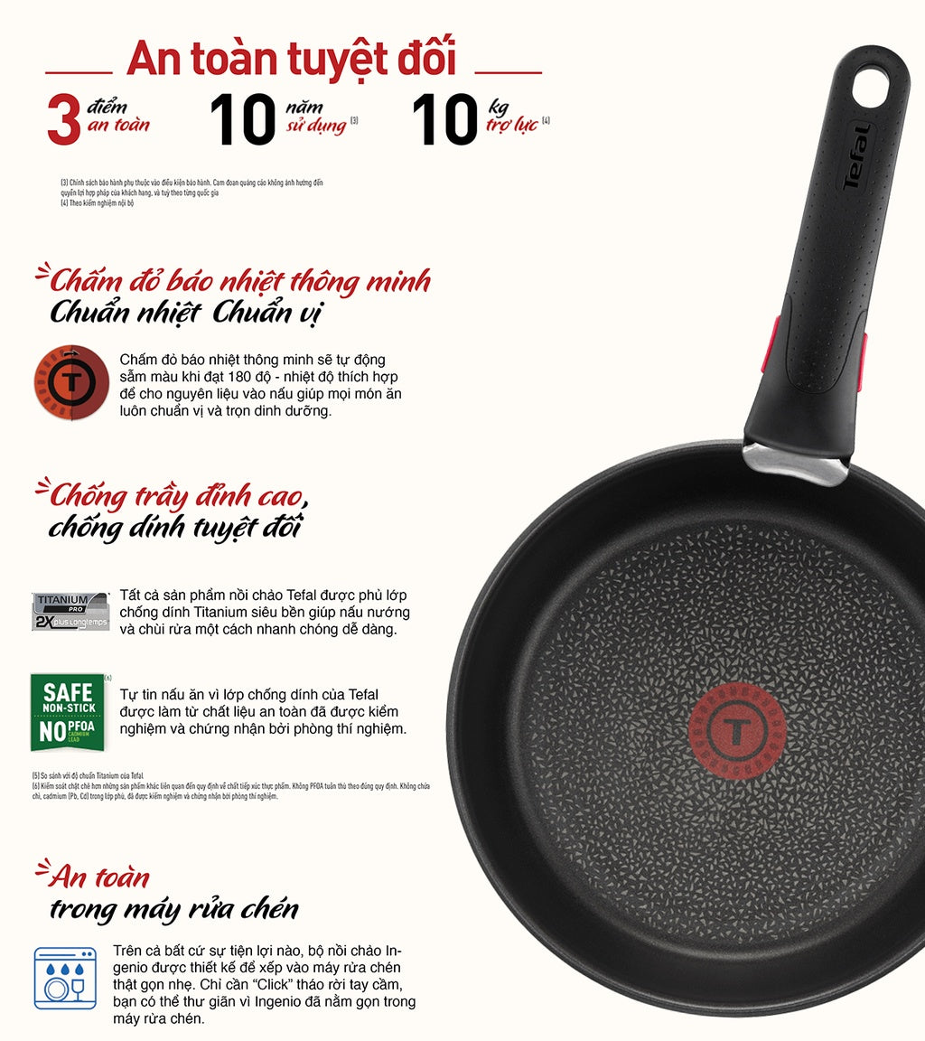 Bộ nồi chảo cán rời 5 món Tefal Ingenio Resource L6759522 – ảnh 4
