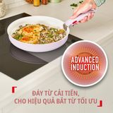  Bộ 3 nồi chảo cán rời Tefal Ingenio Serenity L8274S04/L8304S04/L8284S04, quánh 20cm/ xào 26cm/ chiên 28cm 