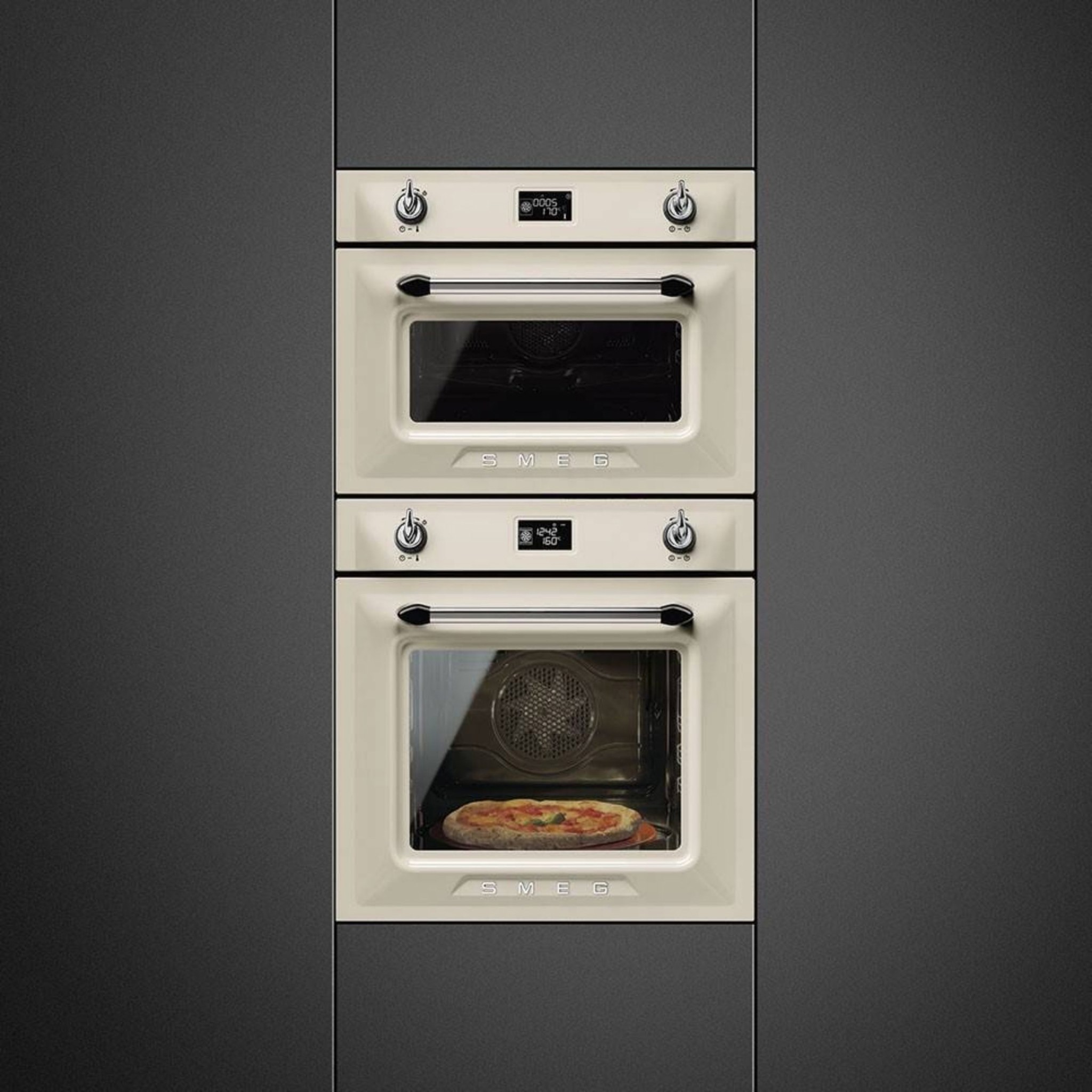 Lò nướng kèm vi sóng SMEG Victoria SO4902M1 âm tủ – ảnh 8
