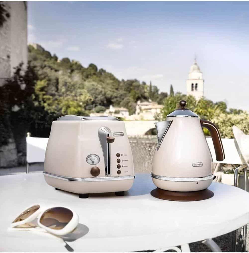 Máy Nướng Bánh Mì Delonghi Icona Vintage CTOV 2103.BG Màu Be – ảnh 5