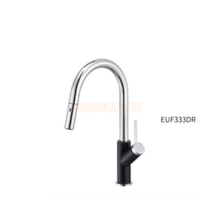 Vòi rửa bát Eurogold EUF333DR - inox SUS304, bóng gương, dây rút