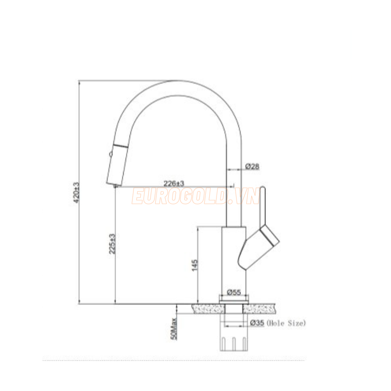 Thiết kế Eurogold EVF333DR