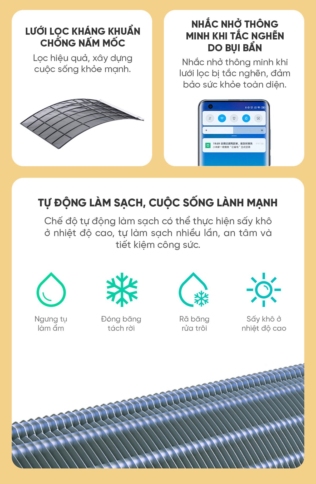 Điều hòa cây Xiaomi Mijia KFR-51LW/N1A1 2HP 2 chiều – ảnh 8