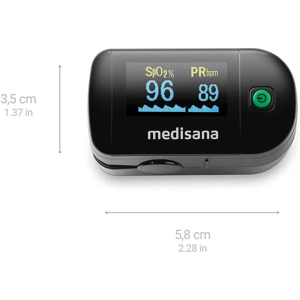 Máy Đo Oxi Xung Medisana PM 100 Màu Đen 79455 – ảnh 7