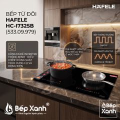 Bếp Từ Đôi Hafele HC-I7325B (533.09.979) Nhập Khẩu Đức - Công Suất Lớn, Nấu Nhanh, Tự Động Tắt An Toàn ảnh 4