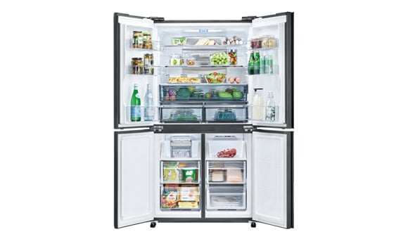 Tủ lạnh 4 cửa Sharp 590 lít SJ-FXP600VG-BK – ảnh 3
