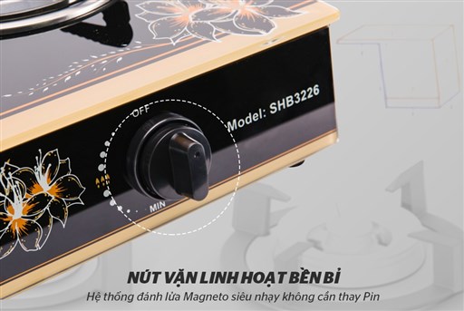 Bếp gas dương kính Sunhouse SHB3226 – ảnh 7