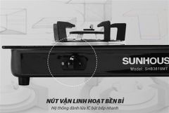 Bếp gas dương kính Sunhouse SHB3819MT ảnh 7