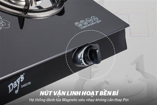 Bếp gas dương kính day’s DAB2106 – ảnh 7