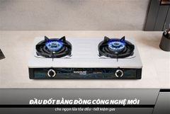 Bếp gas dương mặt inox Sunhouse Mama MMB0983 ảnh 6