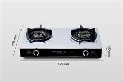 Bếp gas dương mặt inox Sunhouse Mama MMB0986 ảnh 6
