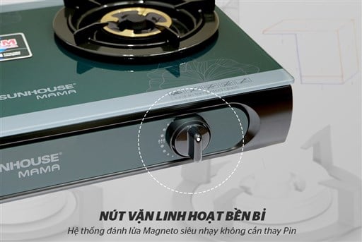 Bếp gas dương kính Sunhouse Mama MMB0780S – ảnh 7