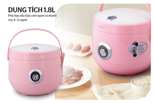 Nồi cơm điện 1.8L happy time HTD8521P – ảnh 6
