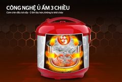 Nồi cơm điện 1.8L Sunhouse SH18S ảnh 6