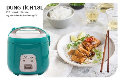 Nồi cơm điện 1.8L Sunhouse Mama SHD8652G – ảnh 6