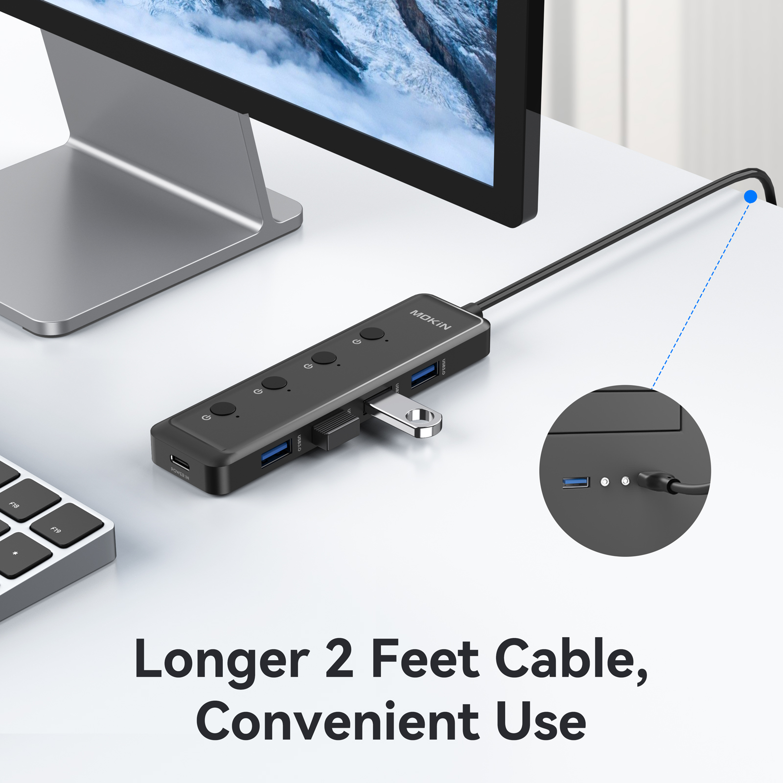 Hub chuyển đổi USB-C Mokin MOUC5708 – ảnh 6