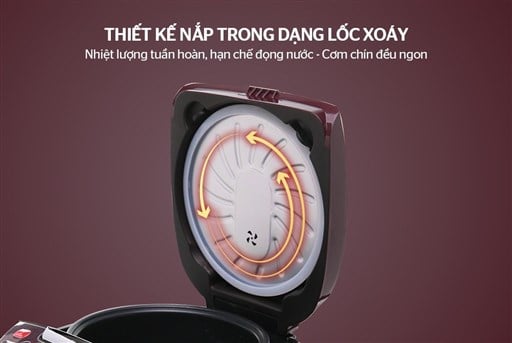 Nồi cơm điện tử 1.8L Sunhouse SHD8909 – ảnh 5