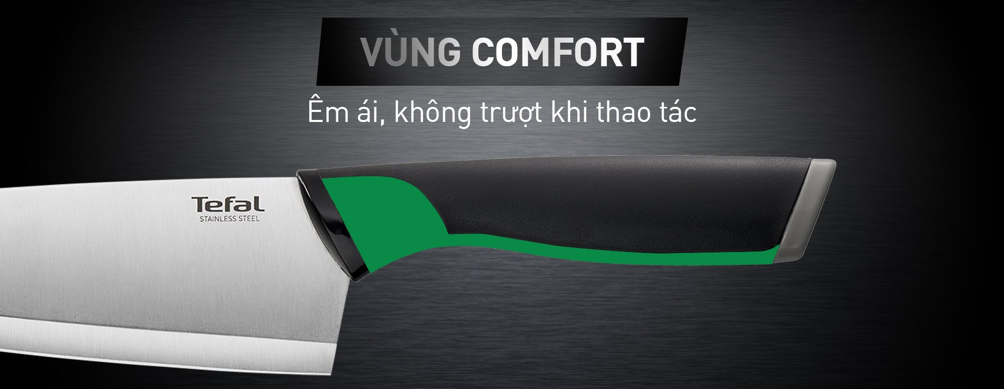 Dao làm bếp Tefal Comfort K2213204 - 20cm – ảnh 5