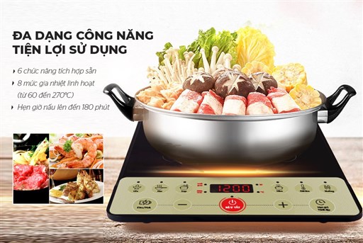 Bếp từ đơn Sunhouse SHD6165 – ảnh 5