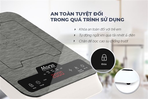 Bếp từ đơn Sunhouse Mama SHD6856 SHD6858 – ảnh 5