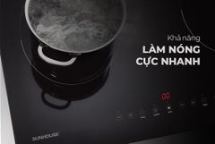 Bếp đôi điện từ Sunhouse SHB-68DY ảnh 4