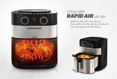 Nồi chiên không dầu 6L Sunhouse SHD4026 ảnh 6