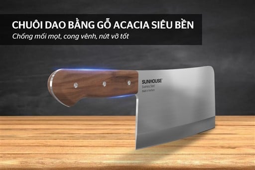 Dao chặt xương thép nguyên khối Sunhouse KS-KN200CS – ảnh 5