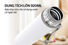Bình giữ nhiệt flexi 920 ml Sunhouse KS-TU920FW ảnh 5