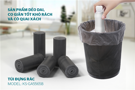 Túi đựng rác phân hủy sinh học Sunhouse KS-GA5565B – ảnh 4