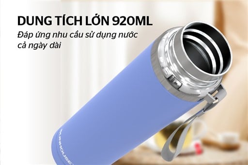 Bình giữ nhiệt flexi 920 ml Sunhouse KS-TU920FN – ảnh 5