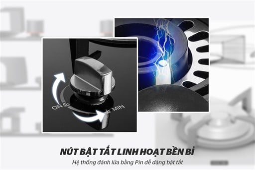 Bếp gas âm kính Sunhouse Mama MMB6633 – ảnh 6