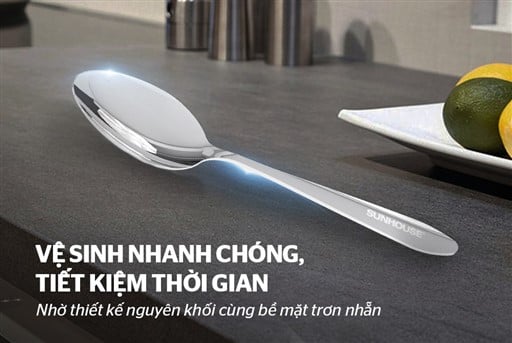 Bộ 2 thìa muỗng cơm inox 185 Sunhouse KS-S2PO185I – ảnh 5