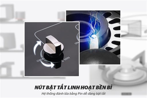 Bếp gas âm kính Sunhouse SHB5546MT – ảnh 6