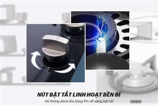 Bếp gas âm kính Sunhouse SHB5548MT – ảnh 6