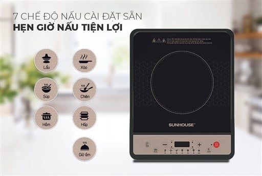 Bếp từ đơn Sunhouse SHD6160 – ảnh 5
