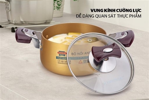 Bộ nồi anod Sunhouse SH6634 – ảnh 5