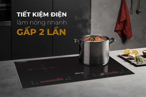 Bếp đôi điện từ Sunhouse Mama MMB9301
