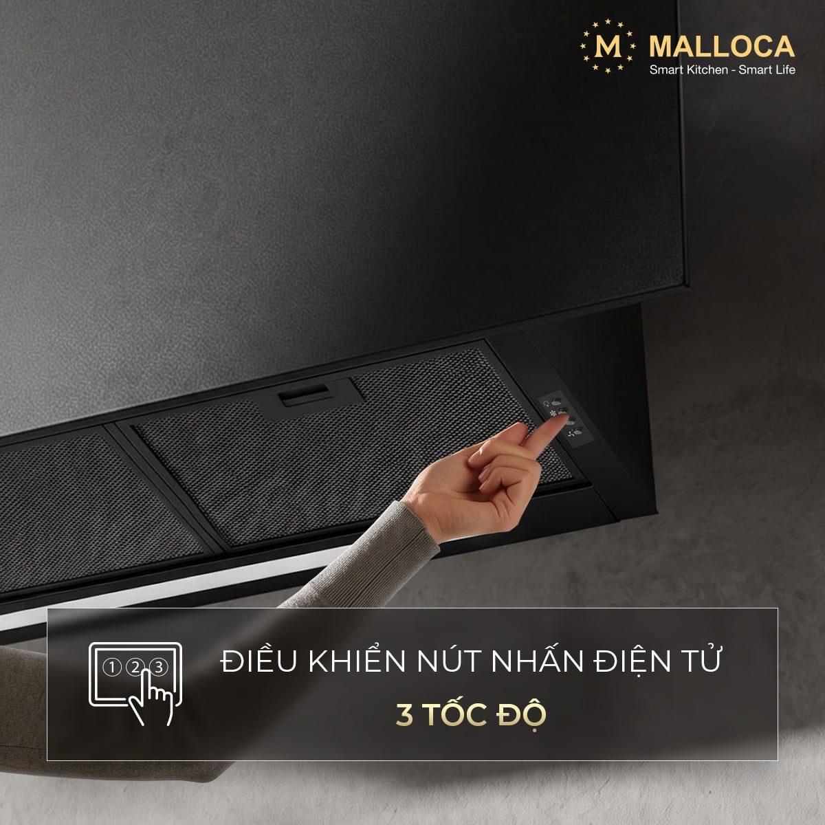 Máy hút mùi áp tường dạng chữ T Malloca MH900VTC – ảnh 6