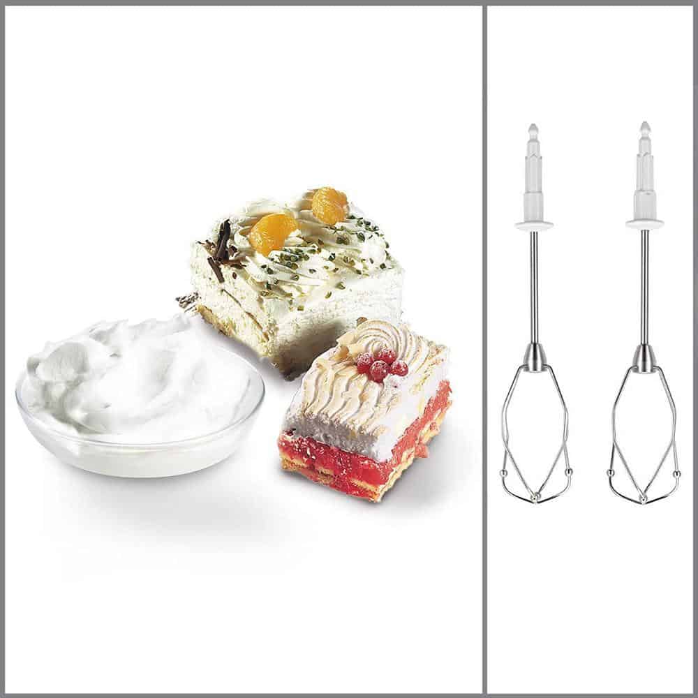 5 tốc độ + 1 chạy liên tục – Đồ gia dụng Bosch MFQ40304 Máy Đánh Trứng Cầm Tay