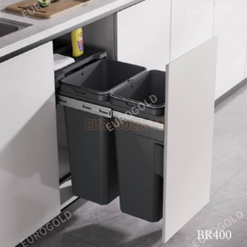 Thùng rác gắn cánh Eurogold BR400
