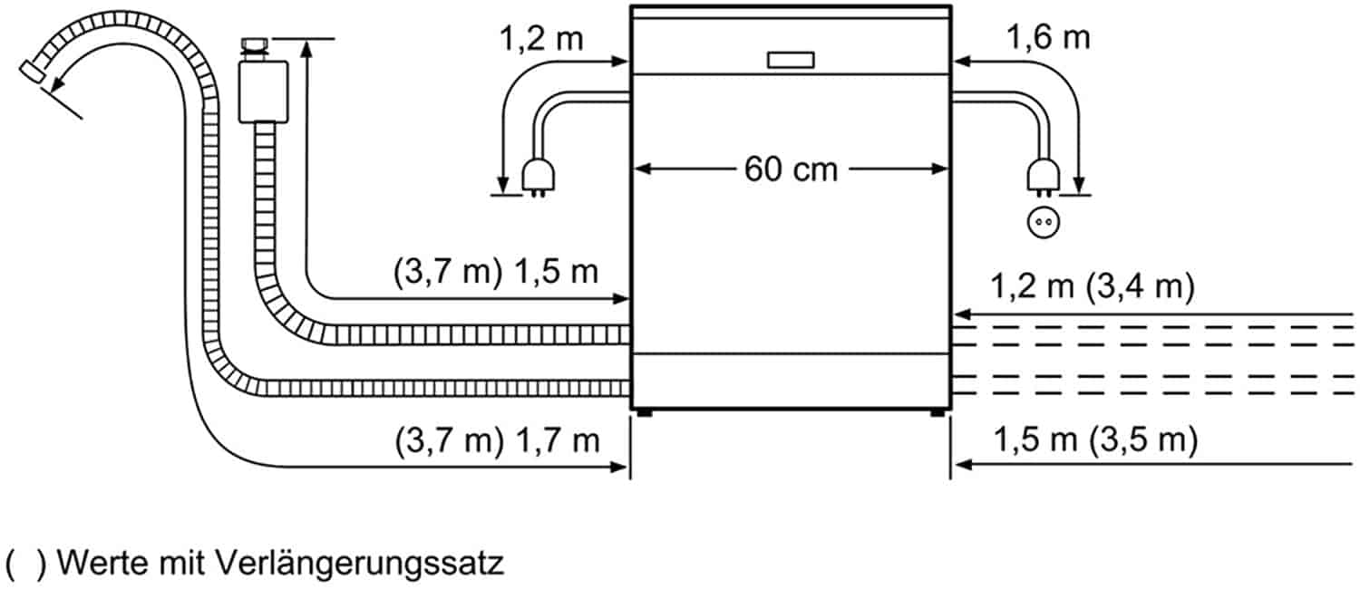 Máy rửa chén Bosch SMS46NW03E Độc Lập Series 4 – ảnh 1