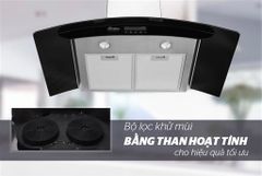 Máy hút mùi kính cong apex APB6681-90C ảnh 7