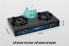 Bếp gas dương mặt men Sunhouse Mama MMB0980 ảnh 7