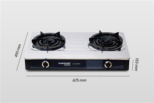 Bếp gas dương mặt inox Sunhouse Mama MMB0981 – ảnh 7