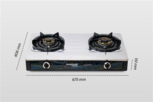 Bếp gas dương mặt inox Sunhouse Mama MMB0983 – ảnh 7