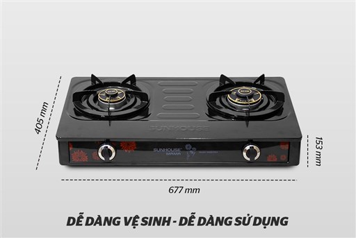Bếp gas dương mặt men Sunhouse Mama MMB0984 – ảnh 7