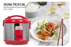 Nồi cơm điện 1.8L Sunhouse SH18S ảnh 7