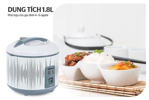 Nồi cơm điện 1.8L Sunhouse SHD8601 – ảnh 7