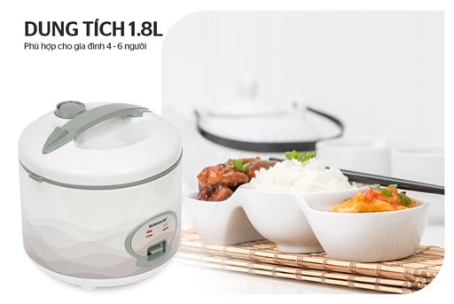 Nồi cơm điện 1.8L Sunhouse SHD8602 – ảnh 7